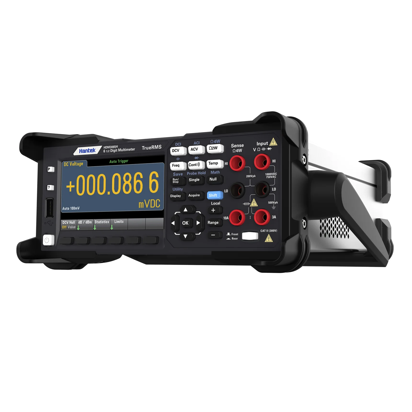 Настольный мультиметр Hantek HDM3065 6 битное разрешение считывания (2200000 отсчетов) с