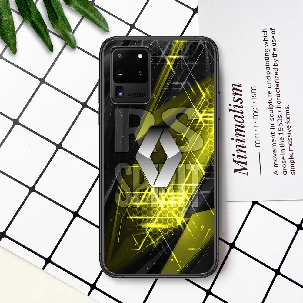

Renault Logo Sport Car Phone Case For Samsung Galaxy Note S 8 9 10 20 Plus E Lite Uitra black Prime Soft Cell Silicone Bumper