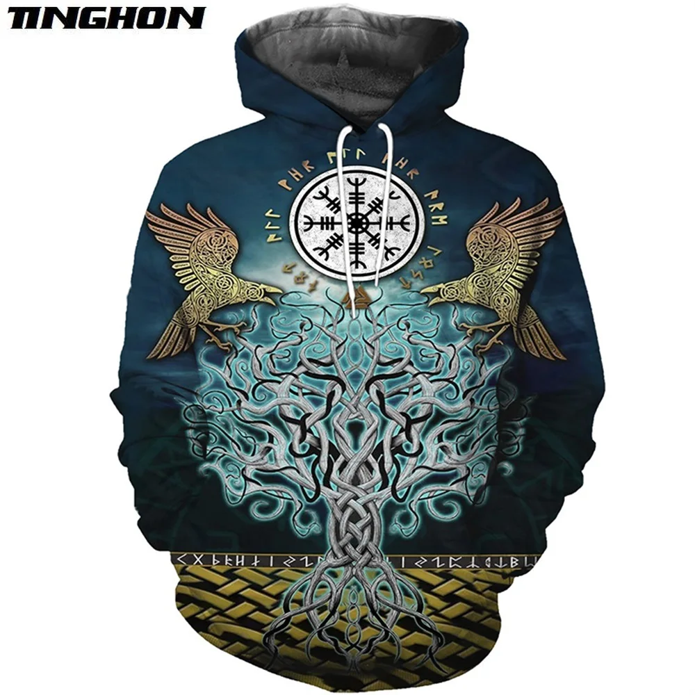 

XS-7XL Viking Warrior Tattoo New Fashion Tracksuit casual 3D full Print Hoodie/Sweatshirt/Jacket/Mens Womens style-28