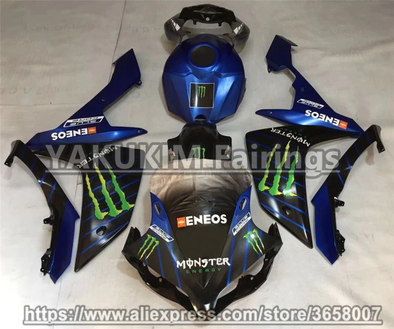 Впрыска ABS Обтекатели для YAMAHA YZF R1 2007 2008 YAMAHA YZFR1 2007 2008 YAMAHA R1 YZF1000 обтекатель для кузова мотоцикла изготовленные на заказ