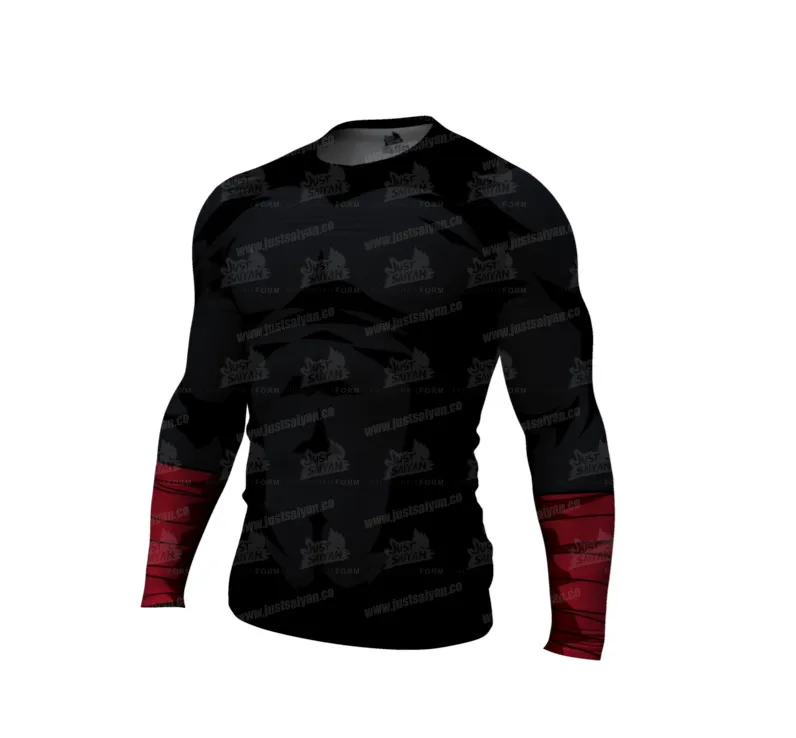 Футболка мужская с длинным рукавом облегающие легинсы для фитнеса рисунком