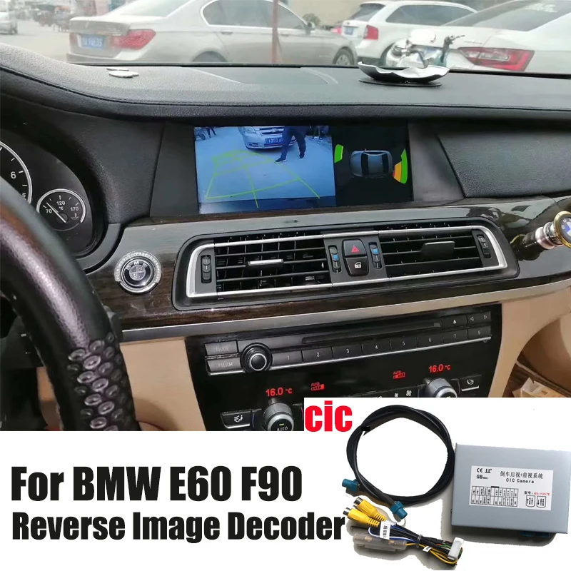 Адаптер интерфейса камеры Для BMW CIC E60 E70 E90 E81E84 Обновление X1 / X5 X6 3/5 Передняя камера
