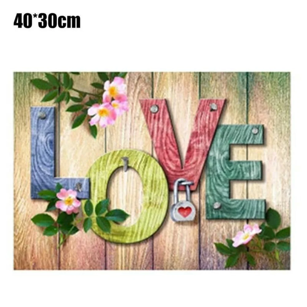 

5D DIY Diamond Painting Drill Letter Cross Stitch Kits Embroidery Home Decors