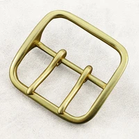 6 1cm brass double tongue pin prong diy metal belt buckle fits 60mm straps super wide heavy duty leather belt accessories