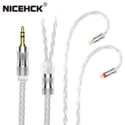 NiceHCK LitzPS-Pro 8 Core 4N Litz чистый серебряный кабель 3,5 мм2,5 мм4,4 мм MMCXNX7QDC0,78 2Pin для VX MK3 ST-10s KXXS LZ A6 Mini