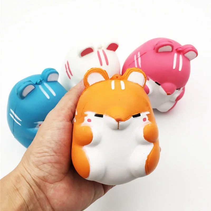 Slow Rebound Soft Squeeze Toys Squishy Simulation Cartoon Animal Small Mouse Foam Decompression Toy For Children Novelty Gifts | Игрушки и
