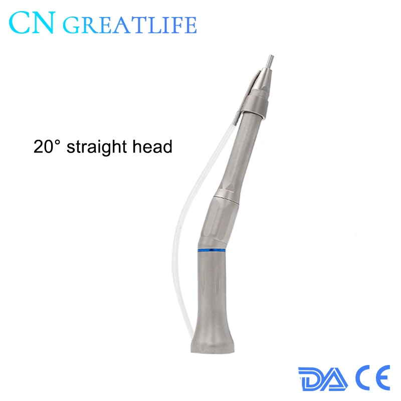 20 Degree Straight Head Micro Surgical Surgery Low Speed Straight Handpiece Low Speed Handpiece Straight Handpiece