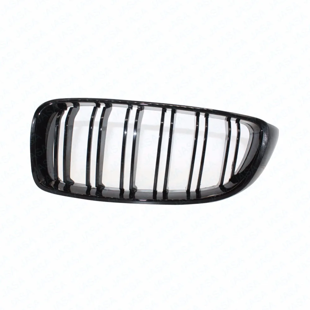 2х глянцевый черный бампер передняя ножная решетка двойная планка M4 спортивный