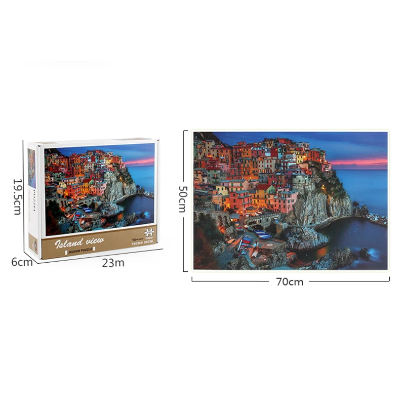 

New 1000 Pieces Jigsaw Puzzles Stress Relief Adult Student Children Puzzles S7