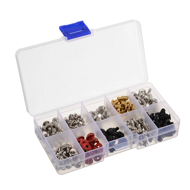 228 шт. компьютерные винтовые противотуманные Насадки Набор в ассортименте