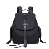 high quality shoulder messenger bag women casual nylon waterproof backpack ladies simply black army lightweight travel schoolbag