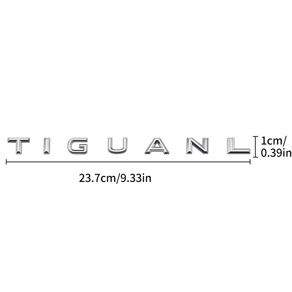 

Car Trunk Sticker for VW Volkswagen TIGUANL GOLF POLO PHIDEON ARTEON MAGOTAN PASSAT PHAETON TOUAREG TIGUANL Front Rear Sticker
