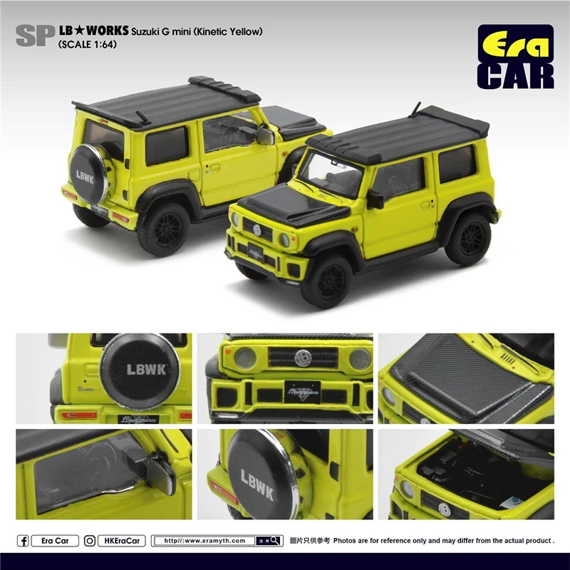Era автомобиль 1:64 фунта работает Liberty Walk Suzuki G mini Jimny литая модель автомобиля |