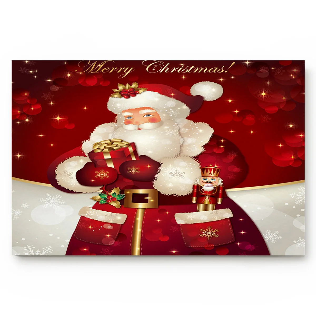 Merry Christans Santa Bath Rugs Christmas Doormat Non-Slip Door Mat Carpet Bathroom Accessories Customizable | Дом и сад