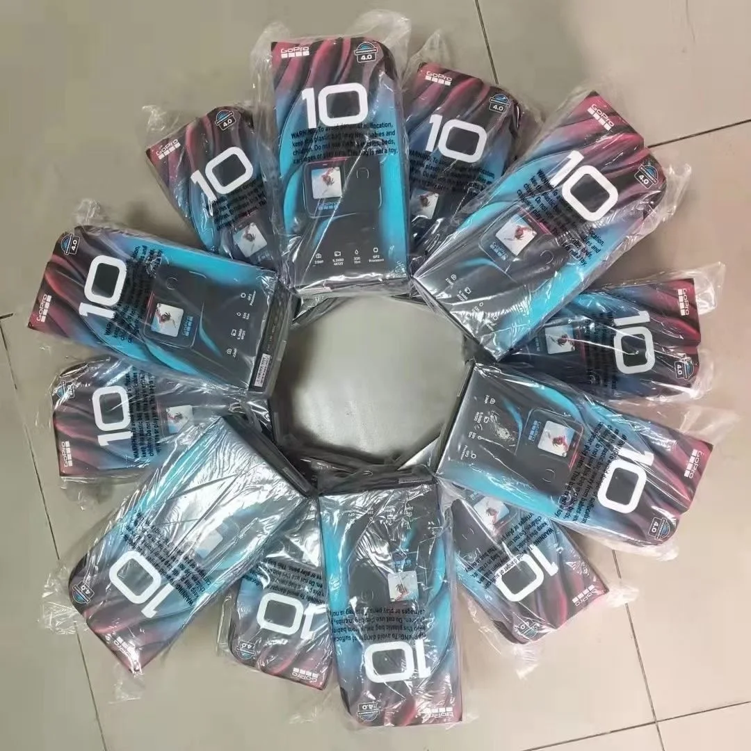 

В наличии 10 черных экшн-камер 4K 5,3 K Спортивная камера с передним экраном 23 МП GP2 Водонепроницаемая мини видеокамера GoPro HERO 10