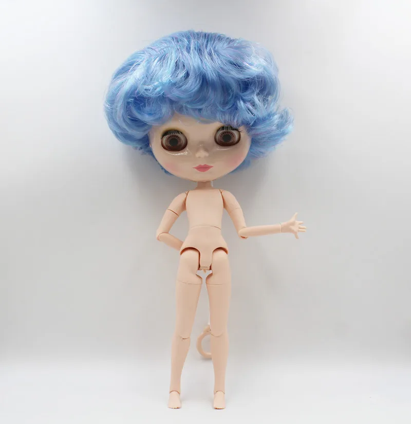 Free Shipping colorful RBL-911B DIY Blyth doll fashion hair 4 big eyes man body 1/6 BJD special price boy toy girl birthday gift | Игрушки и