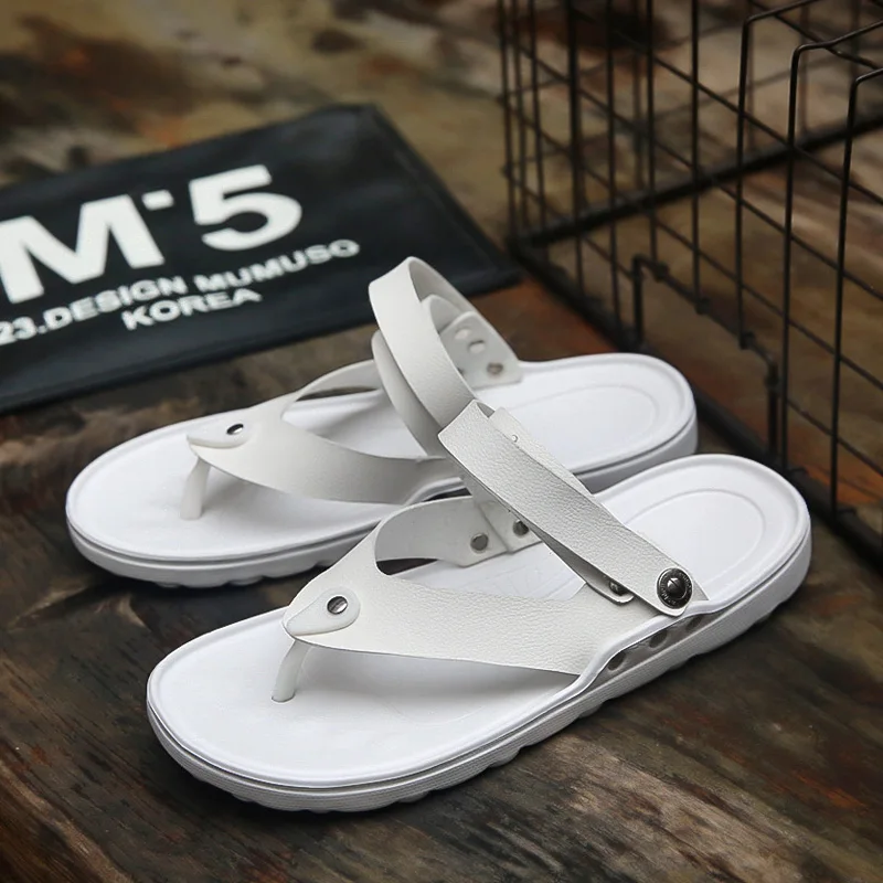 Мужские Пляжные шлепанцы для сада и пляжа Классические сандалии плавания обувь