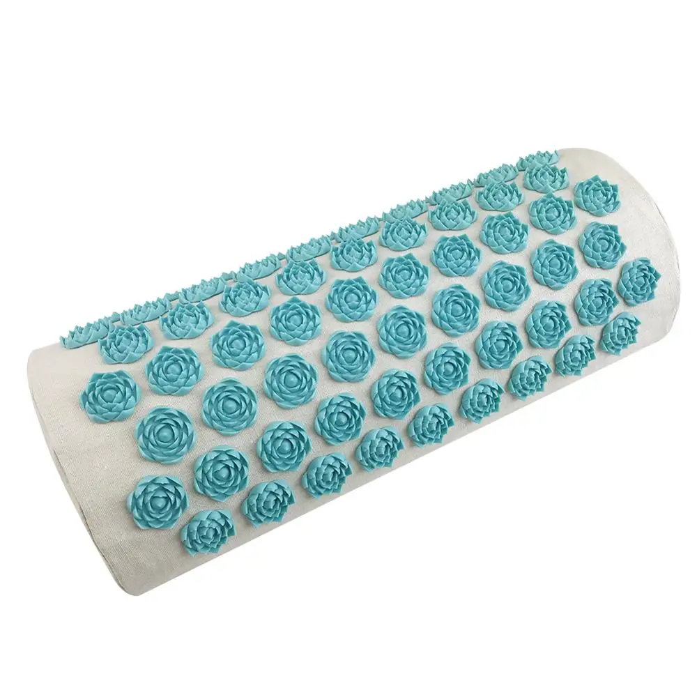 Massager Cushions Acupressure Relieve Back Pain Spike Mat Massage Yoga Mats Yoga Mat with Pillow Needle Massager - Цвет: C Pillow