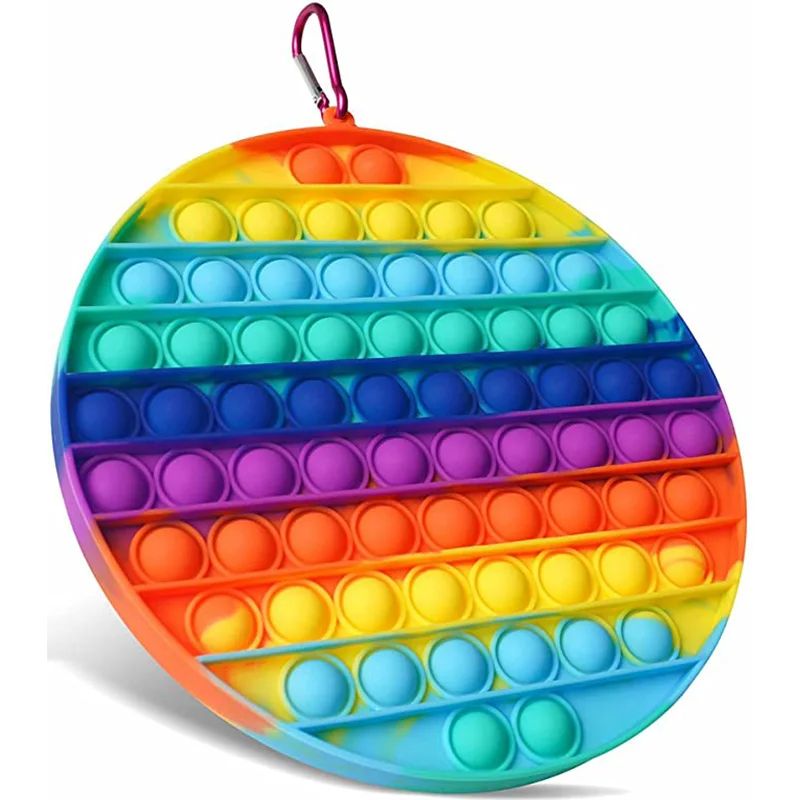 

Big Push Bubble Pop Its Fidget Sensory Toy Funny Hand Finger Toys Autism Needs Squishy Stress Reliever Toys Adult Kid Gifts