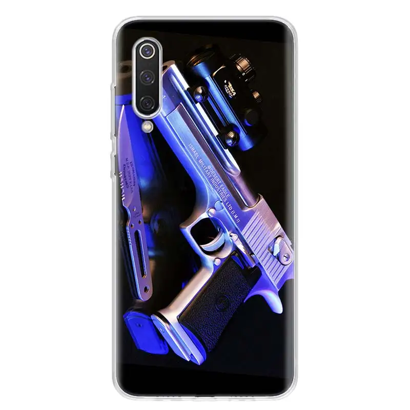 Pistolas Glock weapon gun BulletPhone Case For Redmi S2 Note 10 8T 8Pro 8 7 6 5 8A 7A 6A K20 Xiaomi MI F1 9 5X 6X pro li | Мобильные