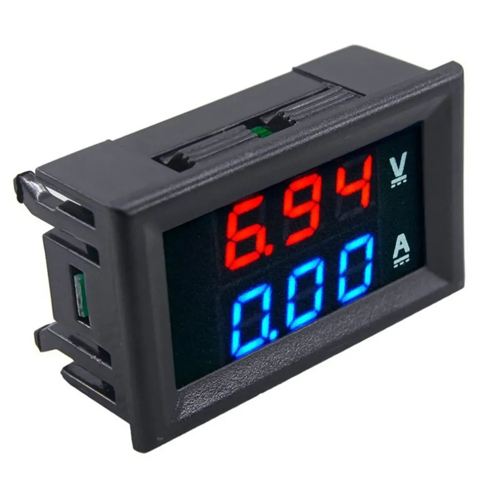 

Led Digital Voltmeter Ammeter Us Dc 100V 10/50 / 100A Voltmeter Ammeter Led Dual Digital Volt Amp Meter Gauge