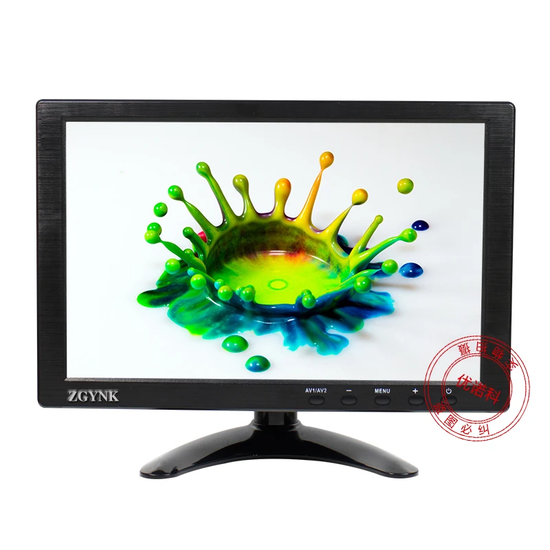 10.1 inch 1366NO IPS ZGYNK10.1 дюймов ЖК HD дисплей мини портативный компьютер Расширенный Дисплей HDMI цветной экран монитор безопасности с динамиком - Цвет: 10.1 inch 1366NO IPS