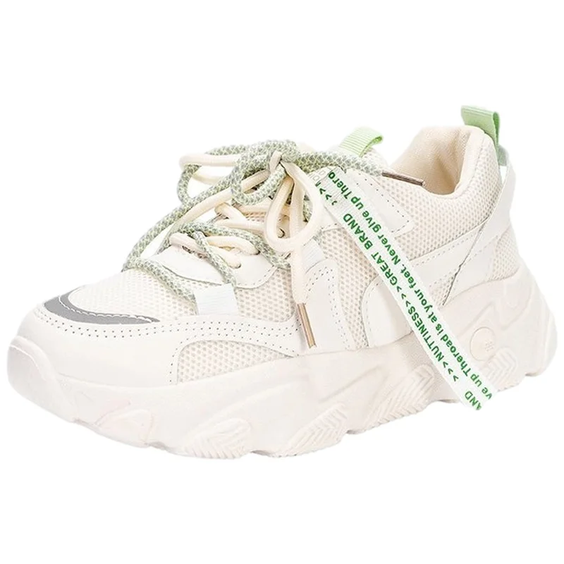 

Women's Shoes New Spring girly girl sneakers women's running lightweight dad shoes Hong Kong style women's shoes summer