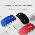 CHYI ультратонкая Bluetooth компьютерная мышь, портативная тонкая эргономичная розовая оптическая 3d-мышь Mause для ПК, Мыши для ноутбуков WindowsIOS