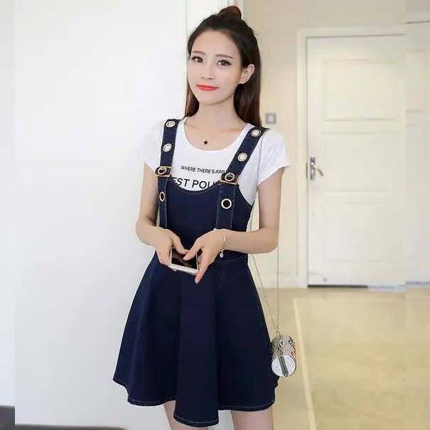 2020 весенние летние джинсовые платья женские повседневные сарафаны корейская