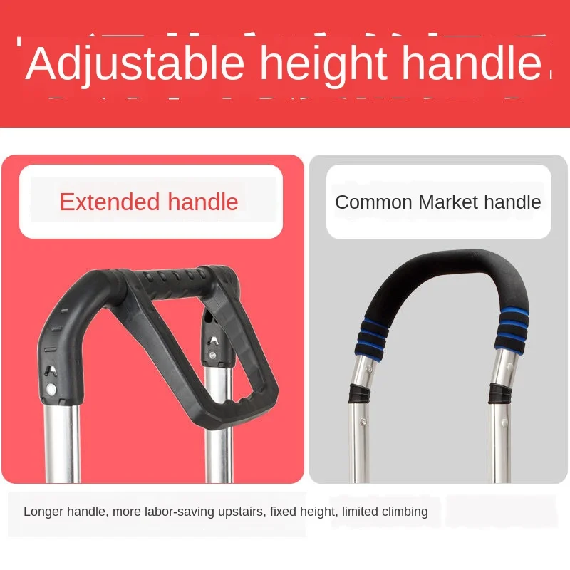 Купить еду автомобиль маленький тянуть водитель тележку подъем по лестнице