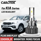 Автомобильные светодиодные лампы H1 H11 H4 H7 H8 H9 9006 9005 6000K Mini HB4 HB3, противотумансветильник фары, светодиодные автомобильные лампы для KIA Rio Sportage