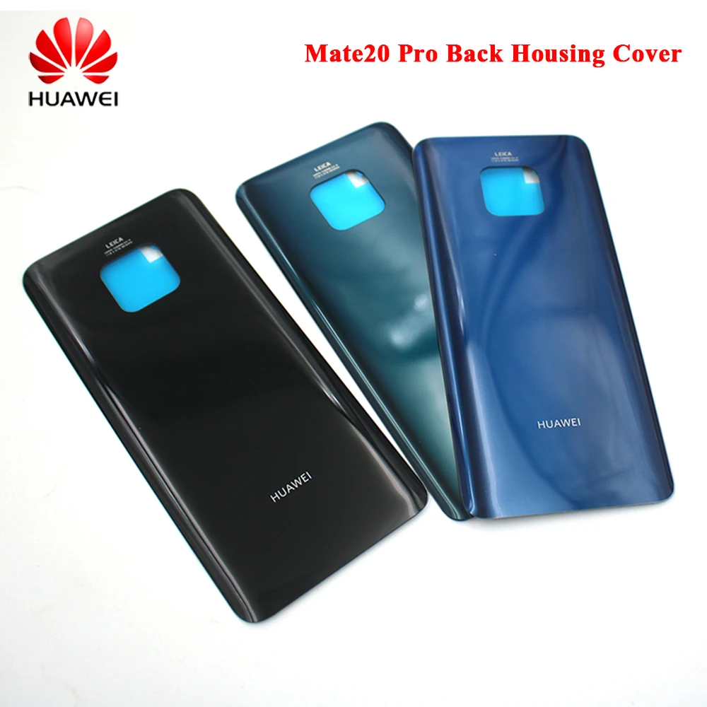 Чехол накладка для 6 39 &quotHuawei Mate 20 Pro LYA AL00 батарея задняя дверь корпус панели