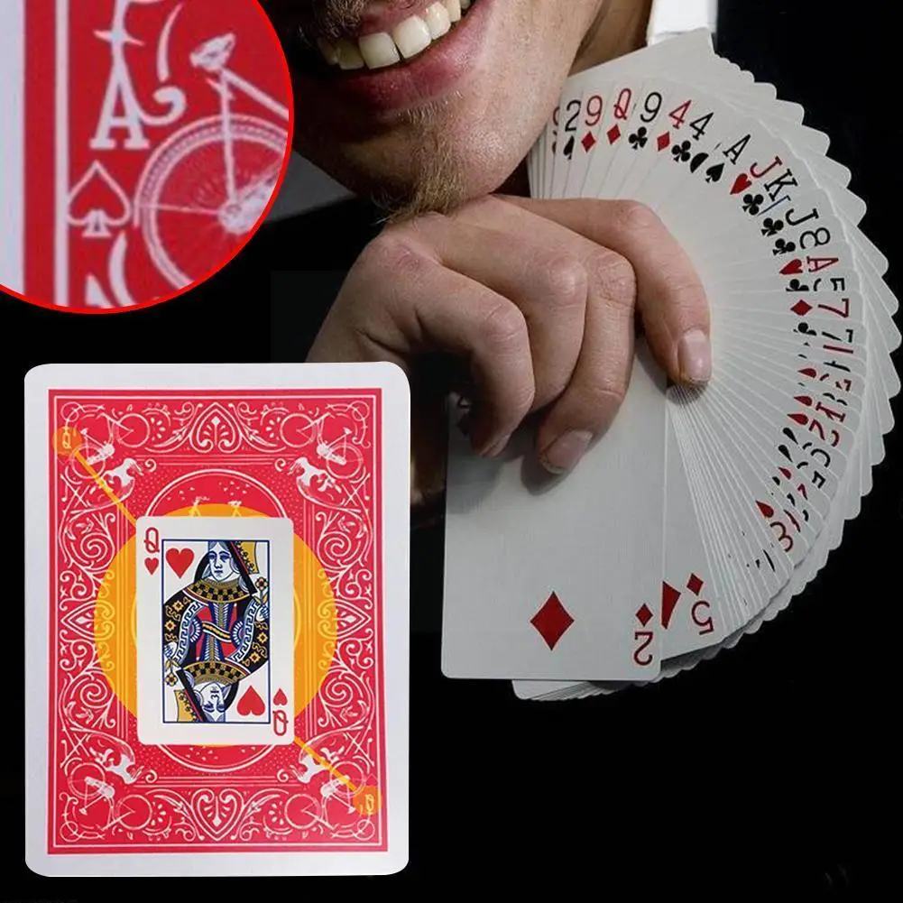

Magic Poker Wide And Narrow Cards Trapezoid Cards Deck Magic Props Magic V8S7