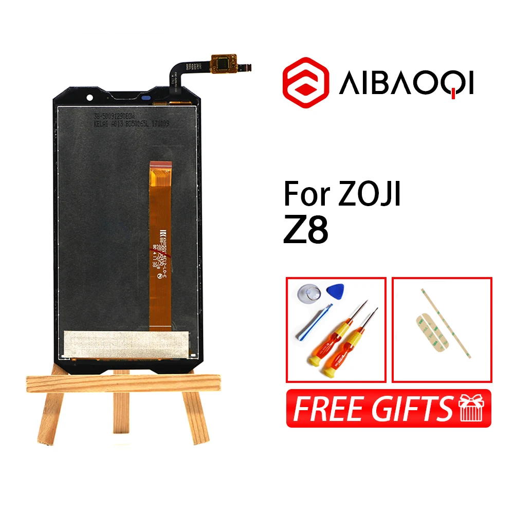 AiBaoQi Новый Оригинальный сенсорный экран 5 0 дюйма + ЖК дисплей 1280X720 в сборе замена