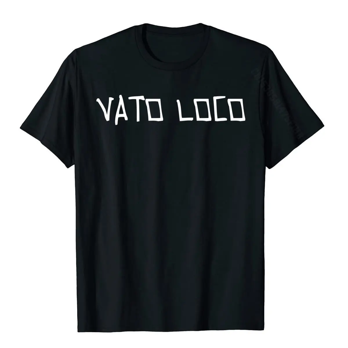 VATO LOCO California Old School Cholo Gangster T-Shirt FunnyDesign Tees Hot Sale Cotton Men Top T-Shirts