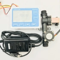 us211m dosage controller flow reader and usn hs21tx integrated hall effect water flow sensor with solenoid valve