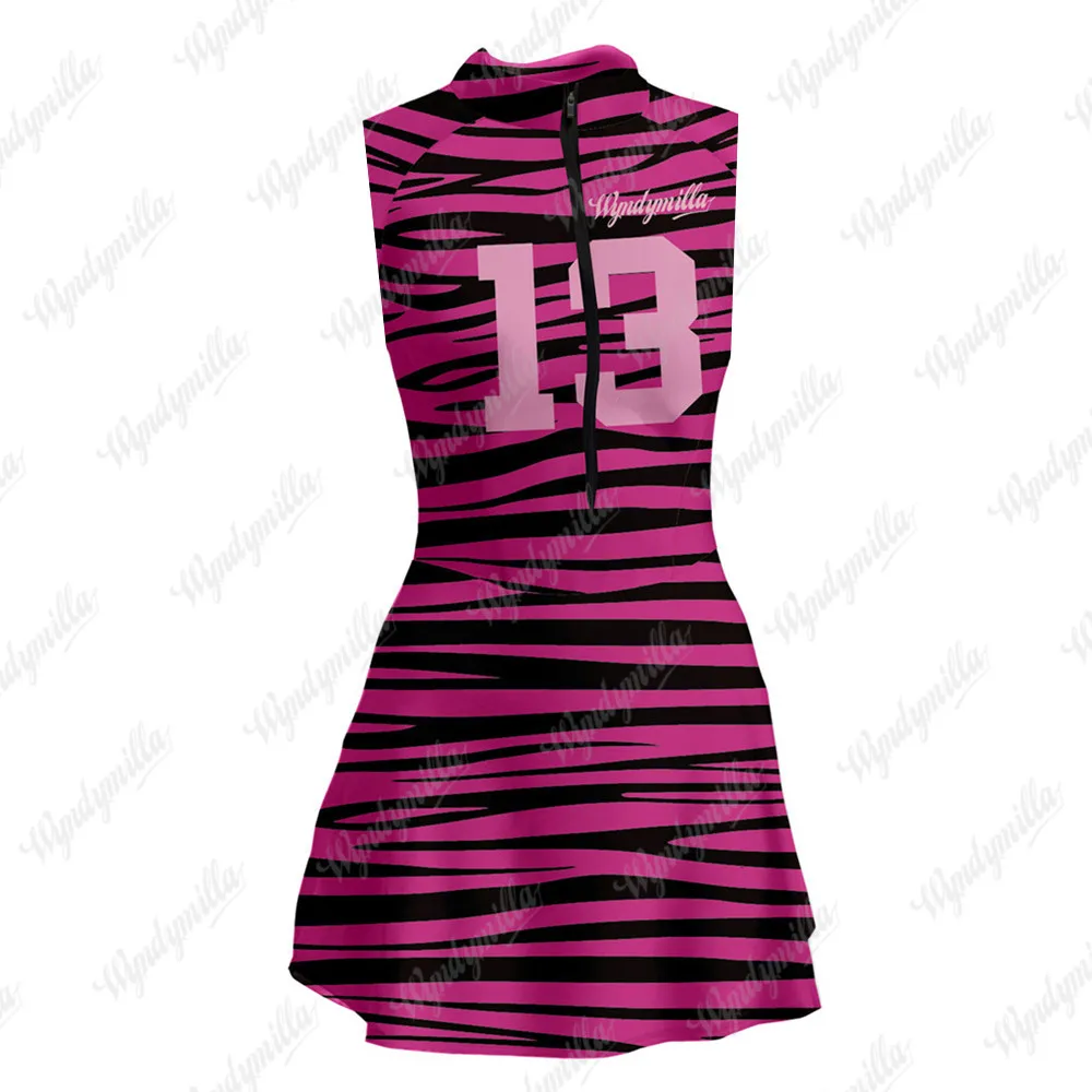 

Saia Vintage Cycling Skirt Ciclismo Sleeveless Dress Mtb Skirt Vestidinho Female Skirt Team Bike Sexy Flower Skirt Little Suit