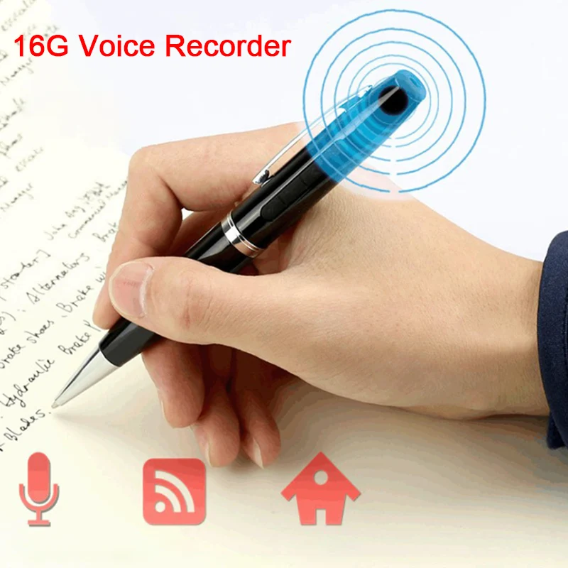 Диктофон ручка 16G Портативный USB Запись цифровой записи MP3 небольшой плеер |