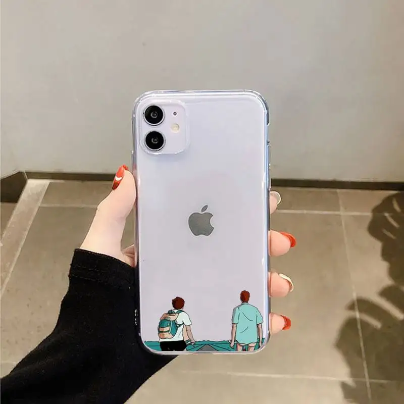 

Call Me by Your Name Luxury Quality Phone Case Transparent soft For iphone 5 5s 5c se 6 6s 7 8 11 12 plus mini x xs xr pro max