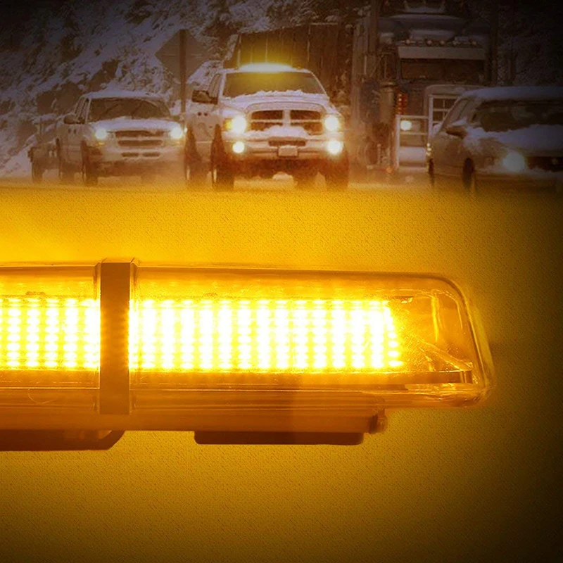 

Warning Light Truck Led Flash Car Strobe Light 72W 12V 24V 72LED 5730SMD Universal Roof Flashing Warning Emergency Light Bar