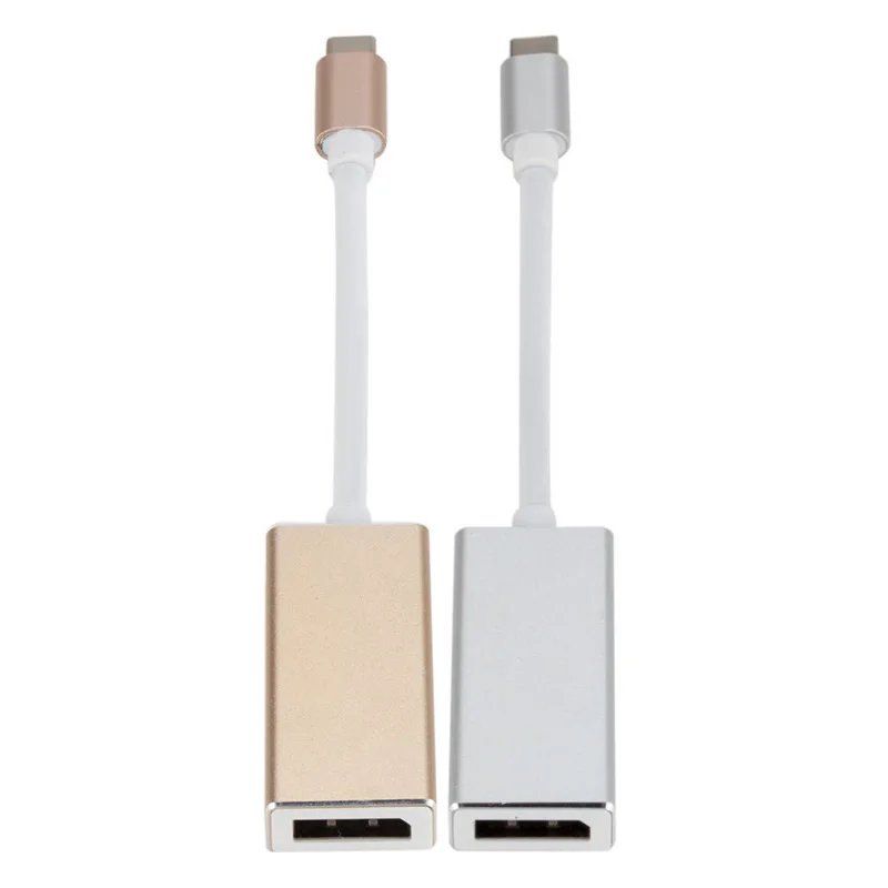 Новое поступление стандартный конвертер порта дисплея 4K @ 60 Гц переходник DP Type C