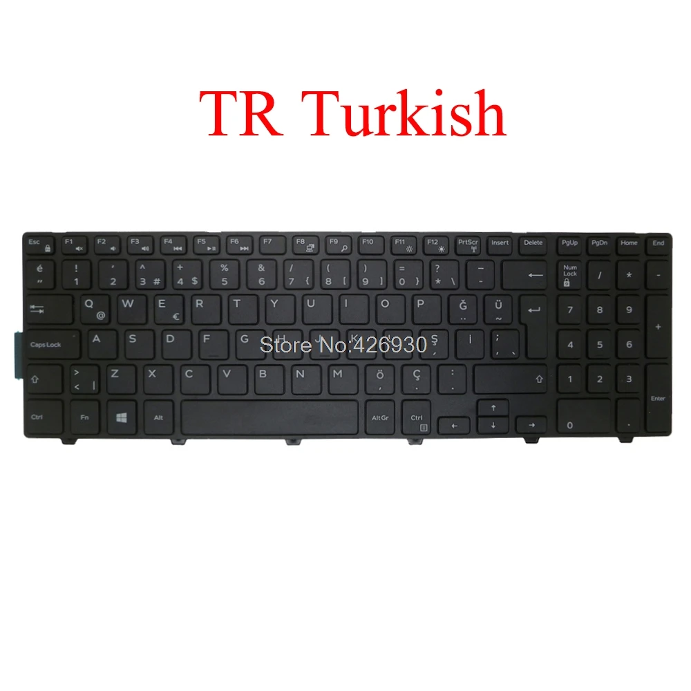 

TR Keyboard For DELL For Inspiron 15 3541 3542 3543 5542 5545 5547 5551 5552 5555 5557 5558 5559 5759 7557 Turkish 08XN93 8XN93