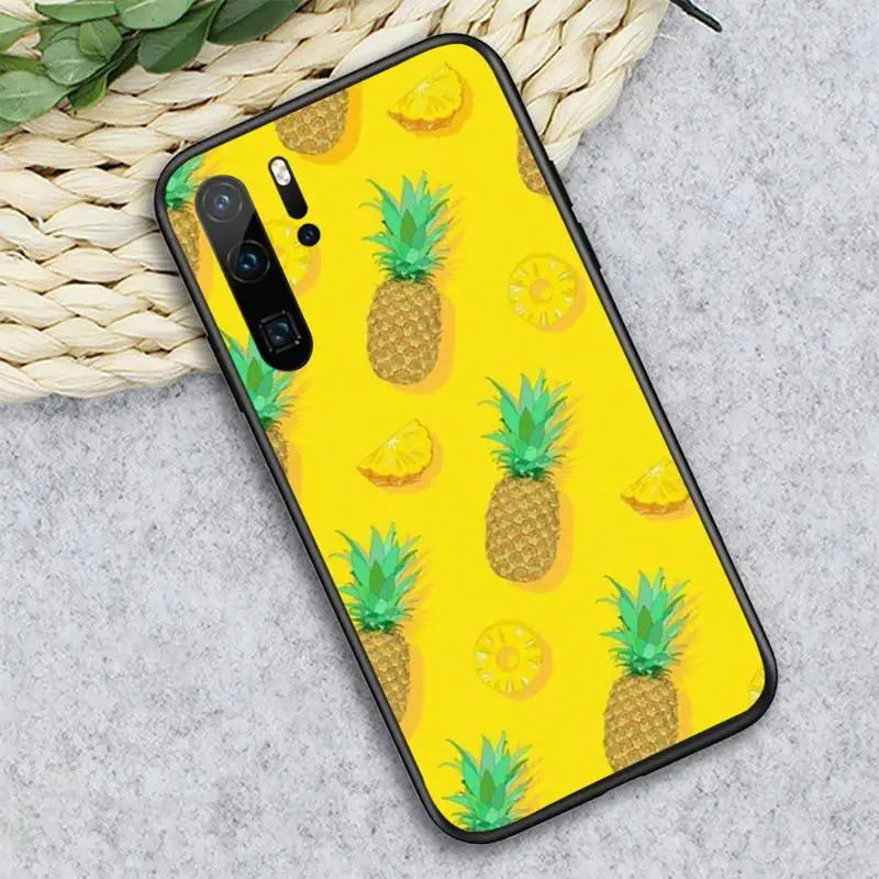 

Summer Pineapple food fruit Phone Case For Huawei honor Mate P 10 20 30 40 i 9 8 pro x Lite smart 2019 nova 5t