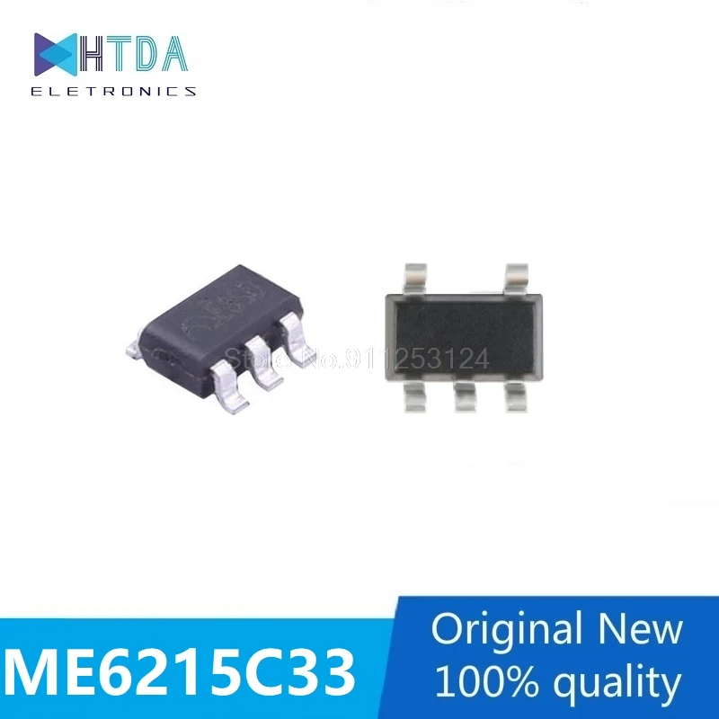 

40pcs/lot ME6215C33M5G CMOS SOT23-5 ME6215-3.3V 3.3 In Stock