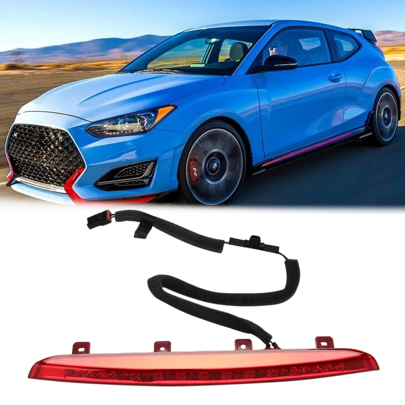 Car LED Lamp Assy Stock Rear Spoile for Hyundai Veloster 2012-2015 927002V500 Auto High Mounted Brake Red Lens |