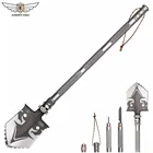 Тактическая Лопата для выживания, многофункциональное оборудование для автомобиля, снаряжение для выживания, садовый инструмент, снаряжение для кемпинга