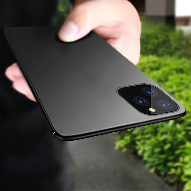 Keajor чехол для iPhone 11 Max Pro Чехол Ультра тонкий мягкий матовый Силиконовый ТПУ бампер чехол для iPhone 11 Pro Телефон fundas