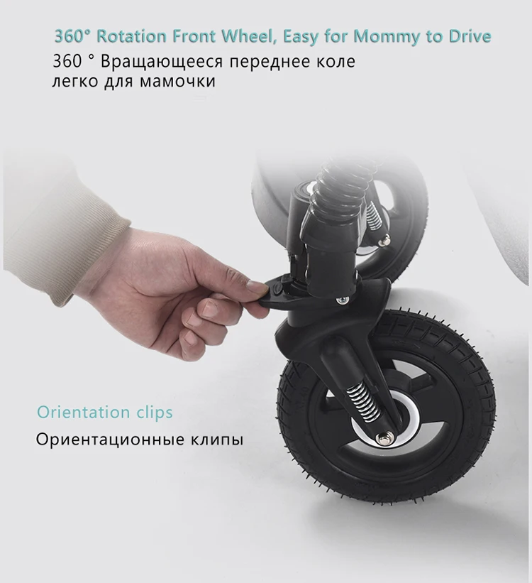 3 в 1 многофункциональная детская коляска, складная коляска с высоким пейзажем, золотисто-красная детская коляска, коляска для новорожденных, помощник матери