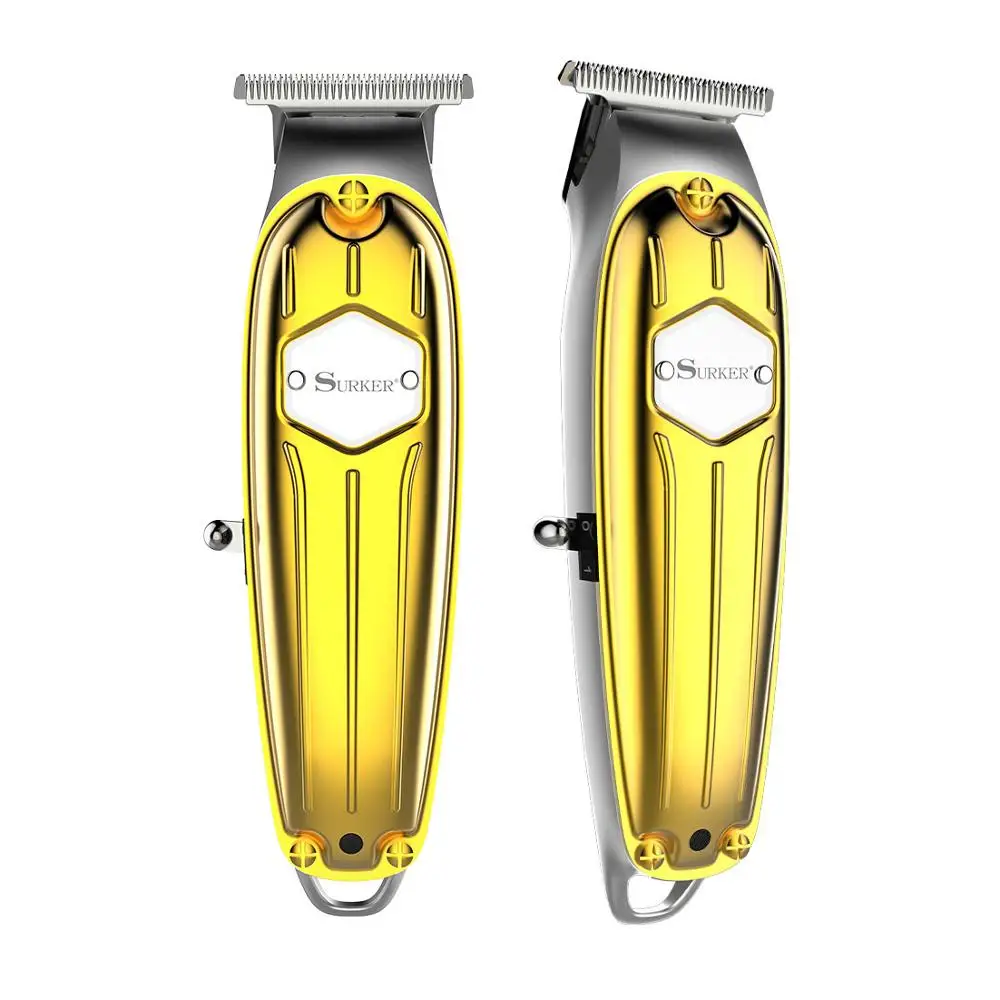 

Surker hair trimmer USB rechargeable hair clipper oilhead clipper metal body professional haircut machine