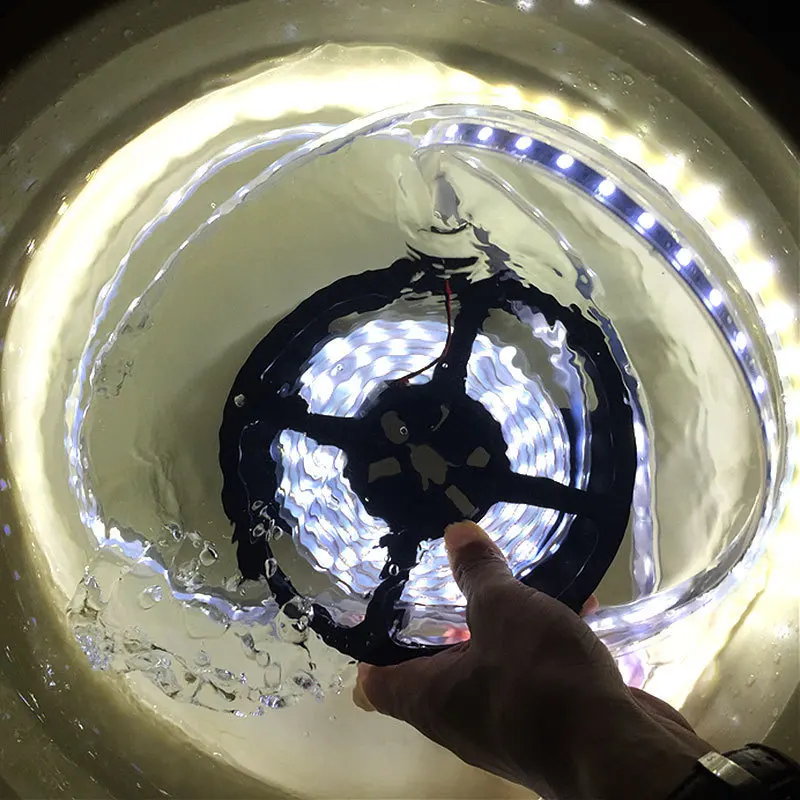 Водонепроницаемая светодиодная лента Rgb белого/теплого белого цвета LED (уличная